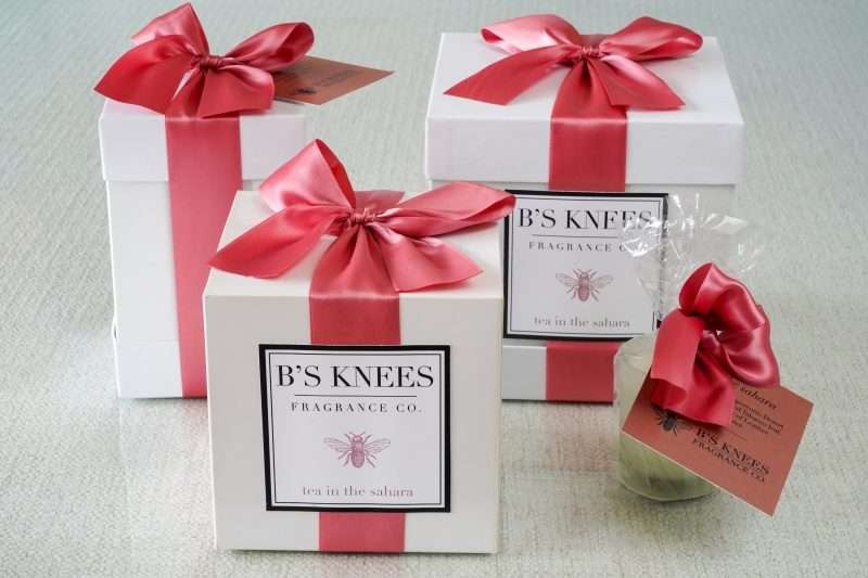 Tea In The Sahara 1 Wick Glass Candle - Thumbnail 2