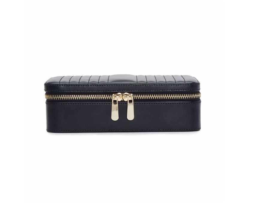 Maria Medium Zip Case Navy l WOLF