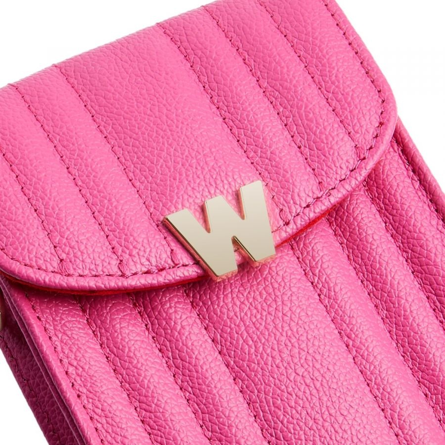 Mimi Phone case in Pink with Wristlet and Lanyard by WOLF