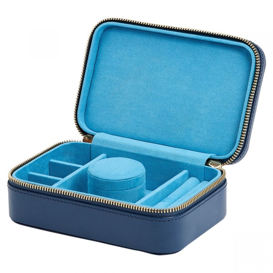 Sophia Travel Zip Case Indigo l WOLF