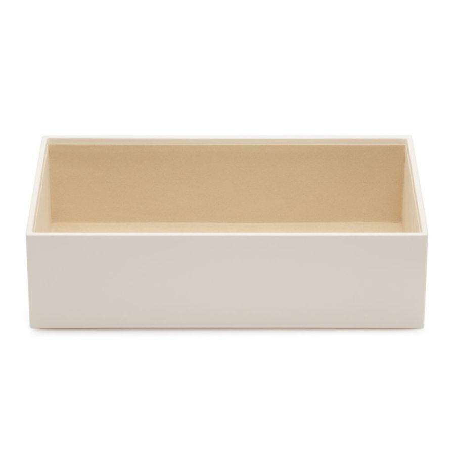 4" Ivory Vault Deep Tray by Wolf Designs