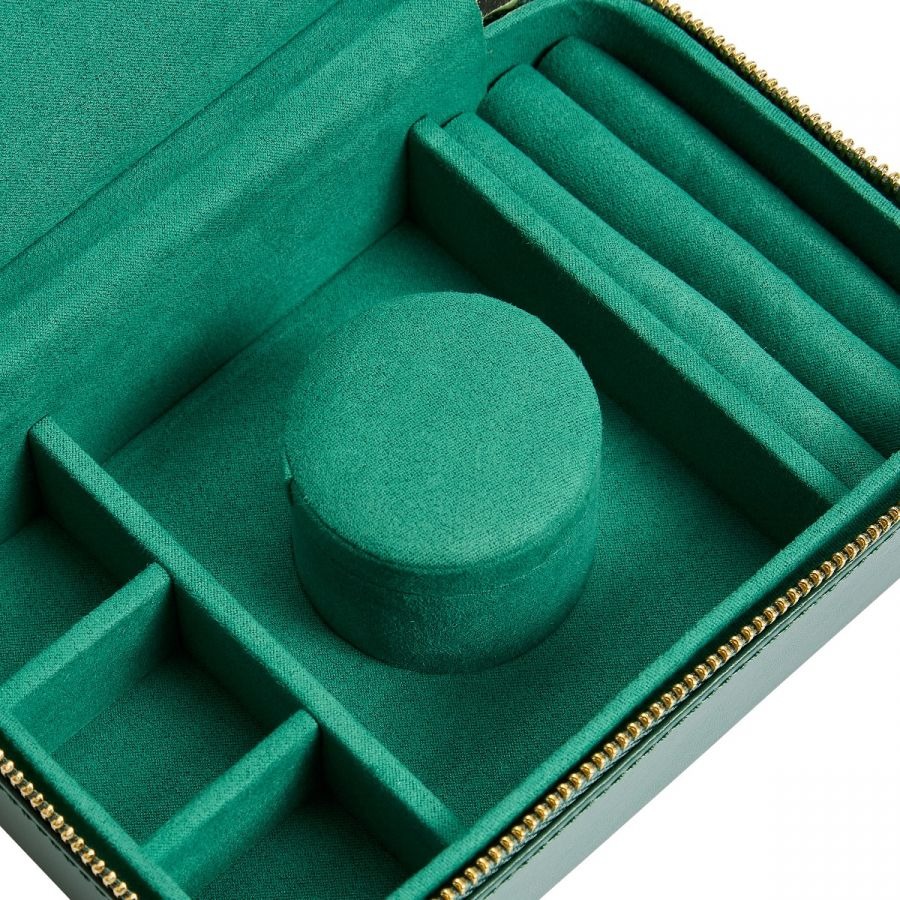 WOLF Sophia Travel Zip Case in Forest