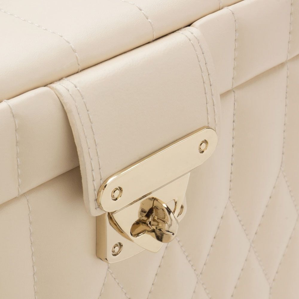 WOLF Ivory Caroline Large Jewelry Case