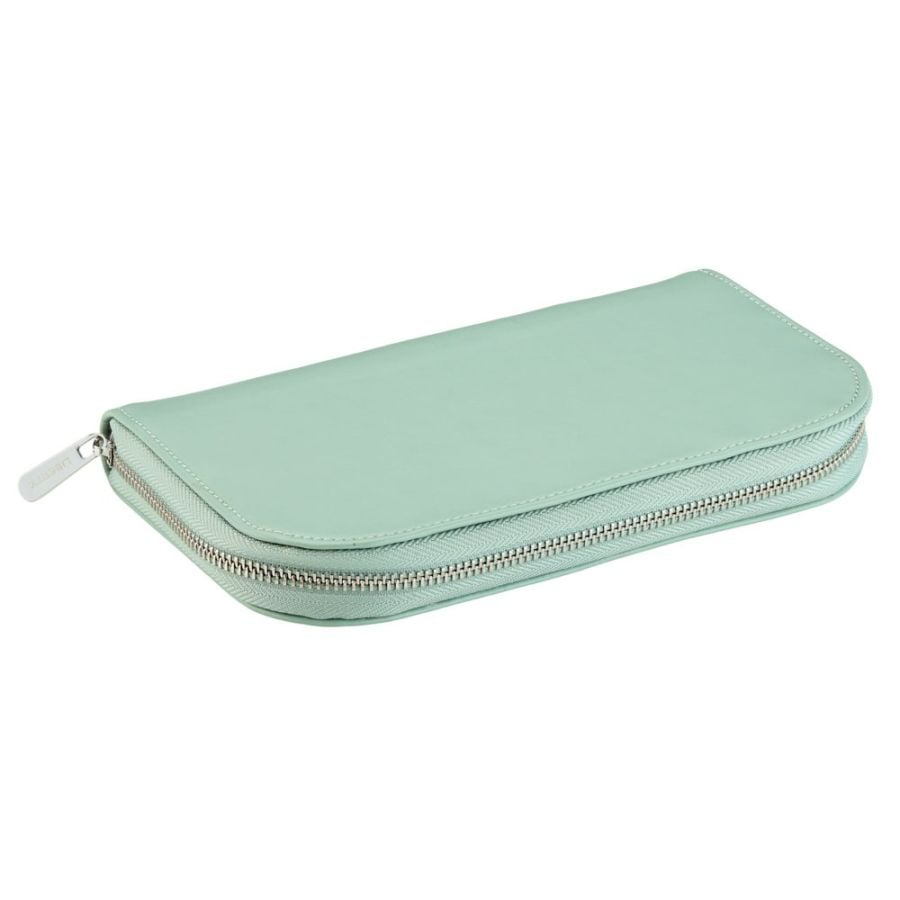 WOLF X LIBERTY Julia Interior Print Travel Jewelry Portfolio - Sage Green