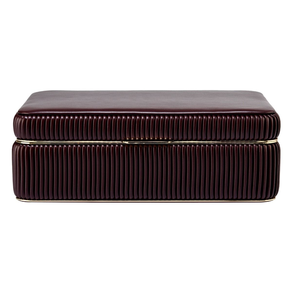 WOLF Bella Medium Jewellery Box l Bordeaux