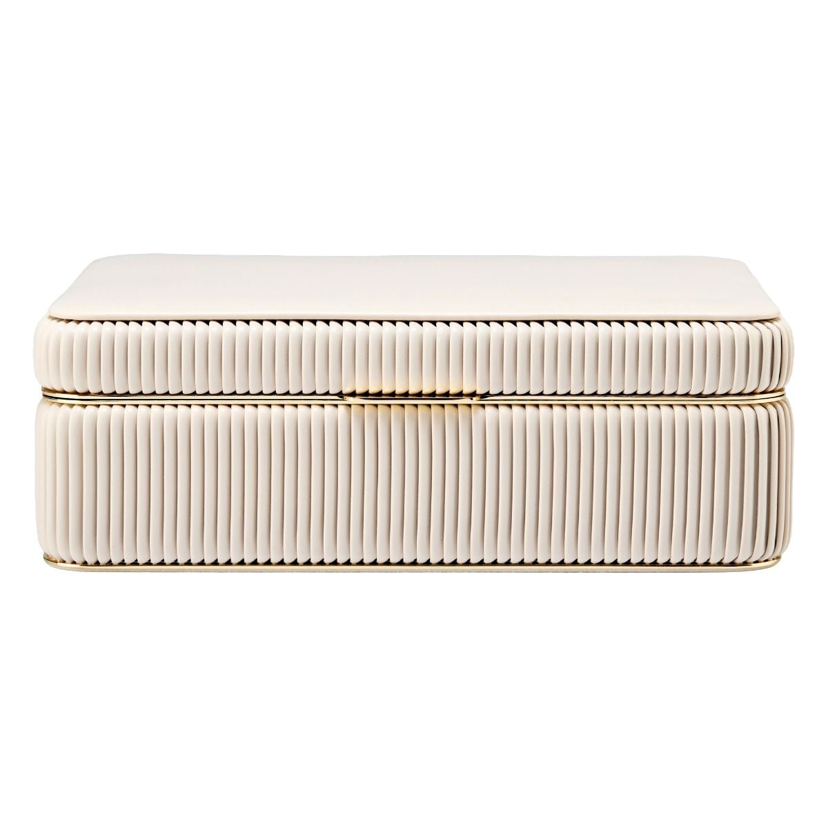 WOLF Bella Medium Jewellery Box l Bone